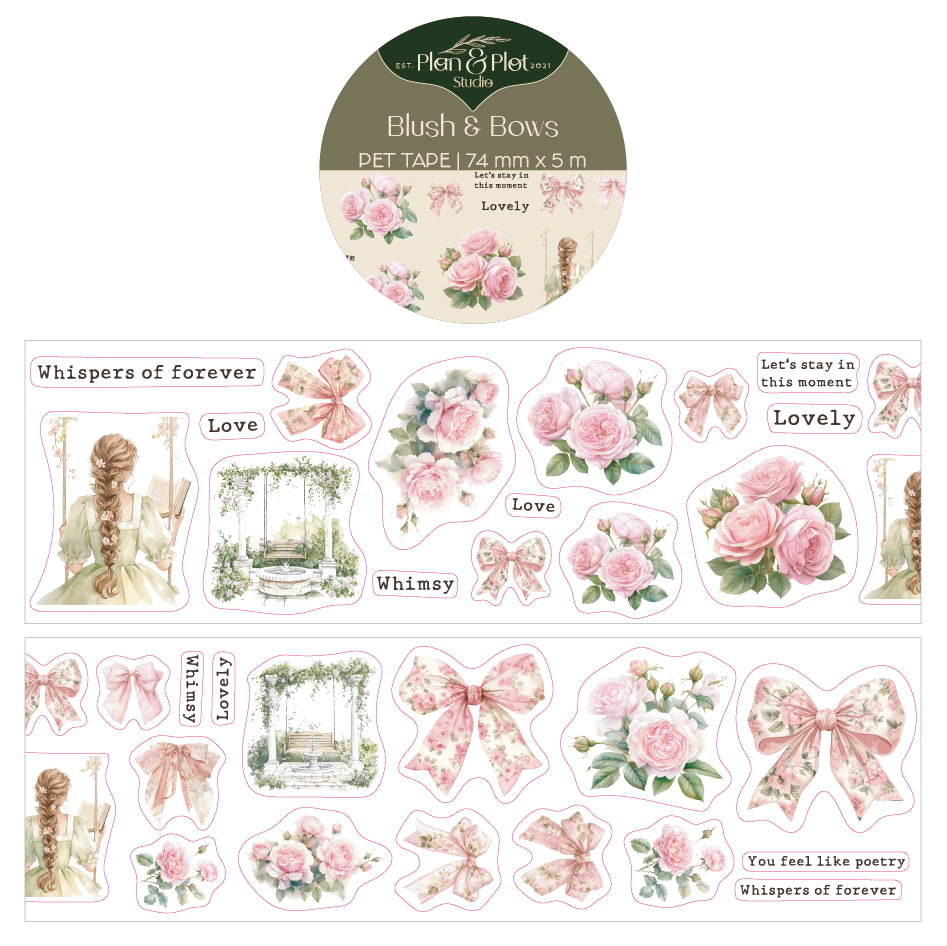 Blush & bows | PET tape