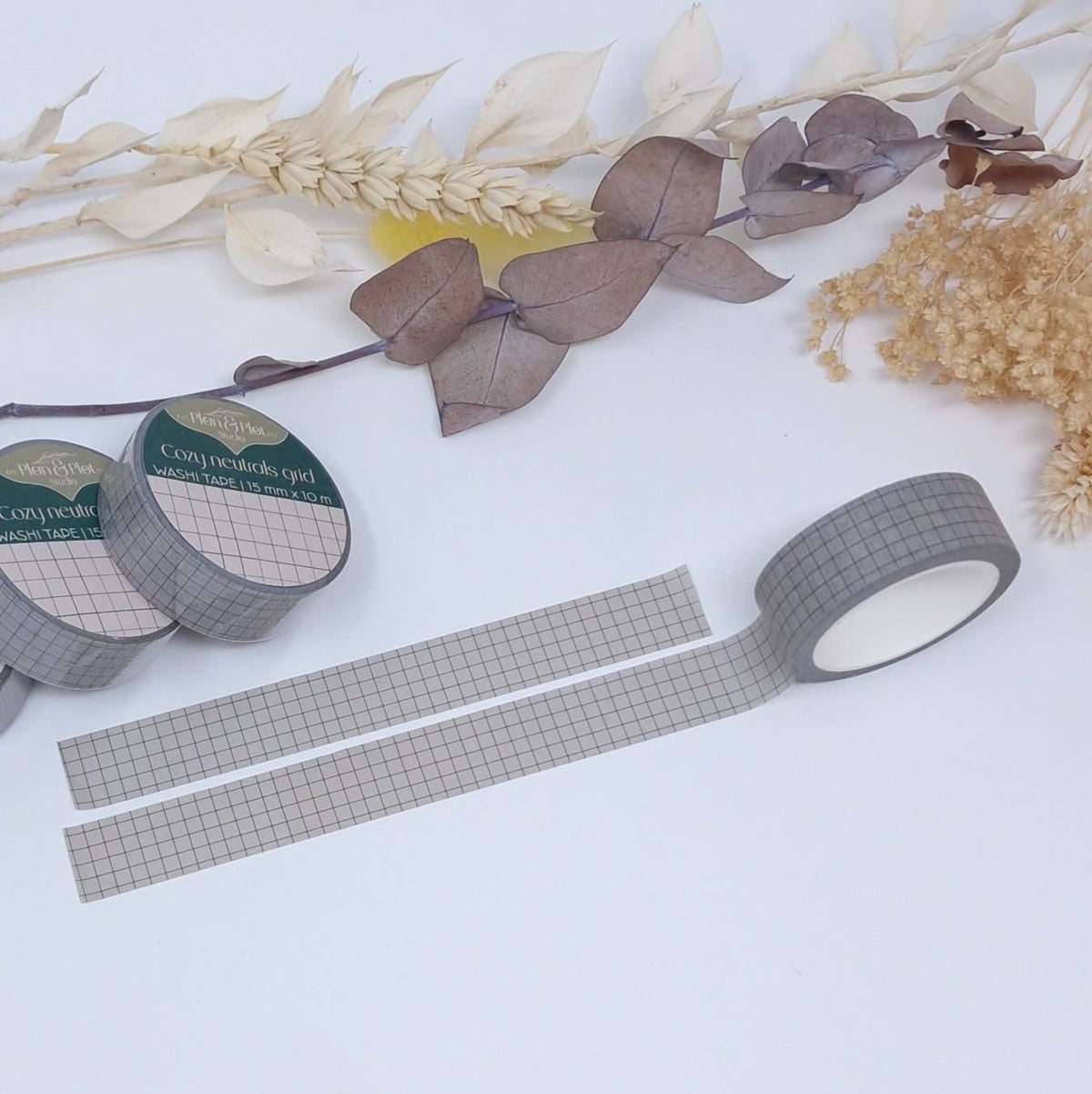 Cozy Neutrals Grid | Washi tape