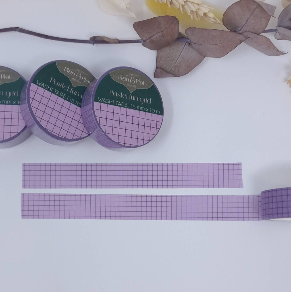 Pastel Fun Grid | Washi tape