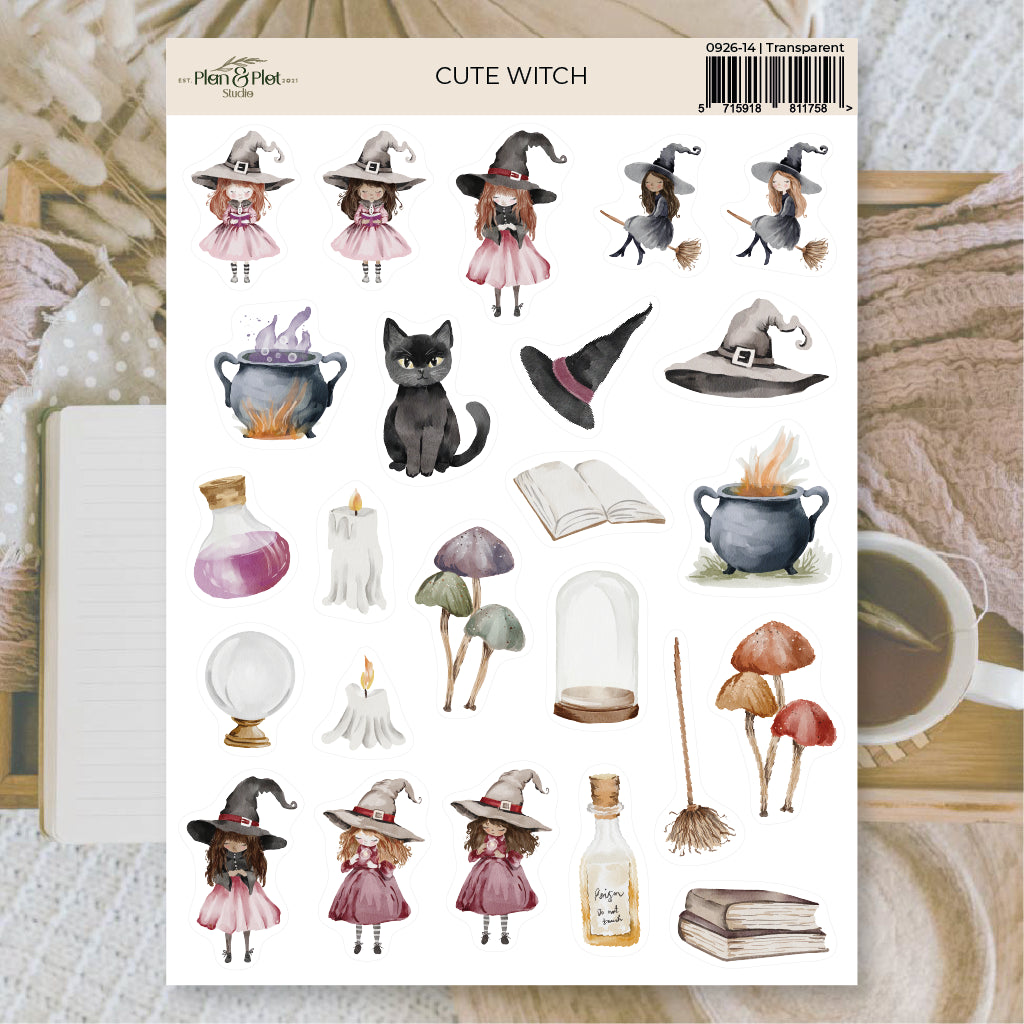 Cute witch  | Stickers