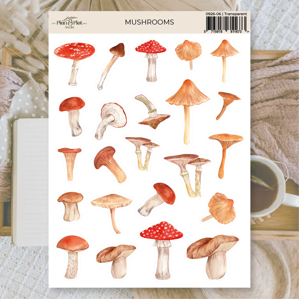 Mushrooms  | Stickers