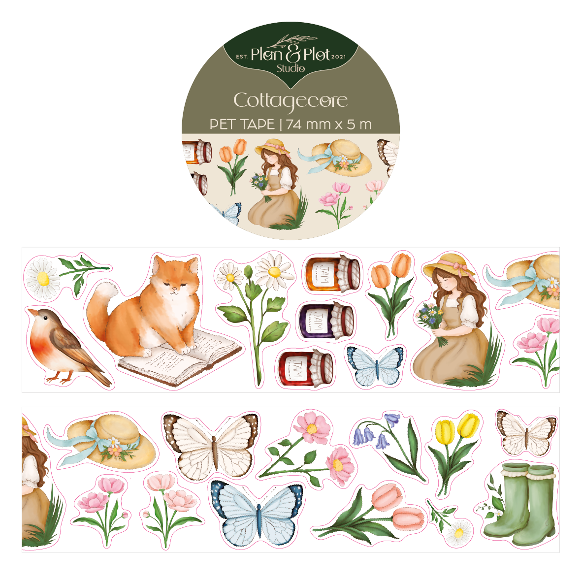 Cottagecore | PET tape
