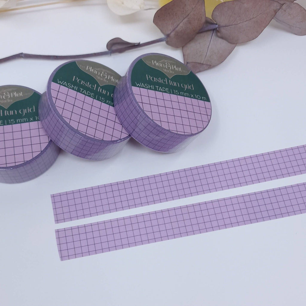 Pastel Fun Grid | Washi tape