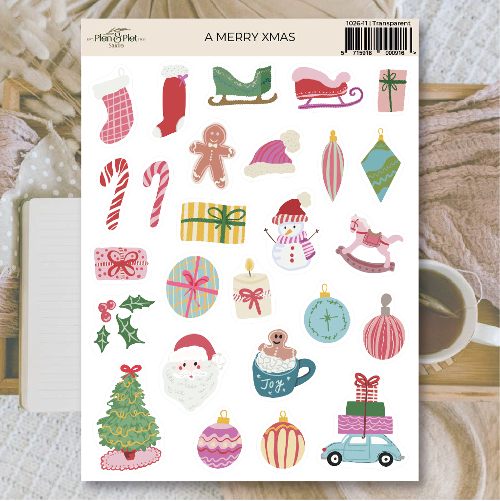 A merry xmas | Stickers