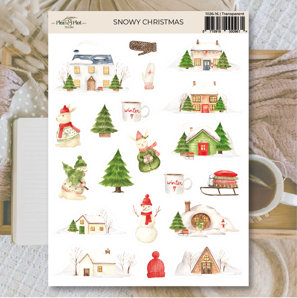 Snowy Christmas | Stickers
