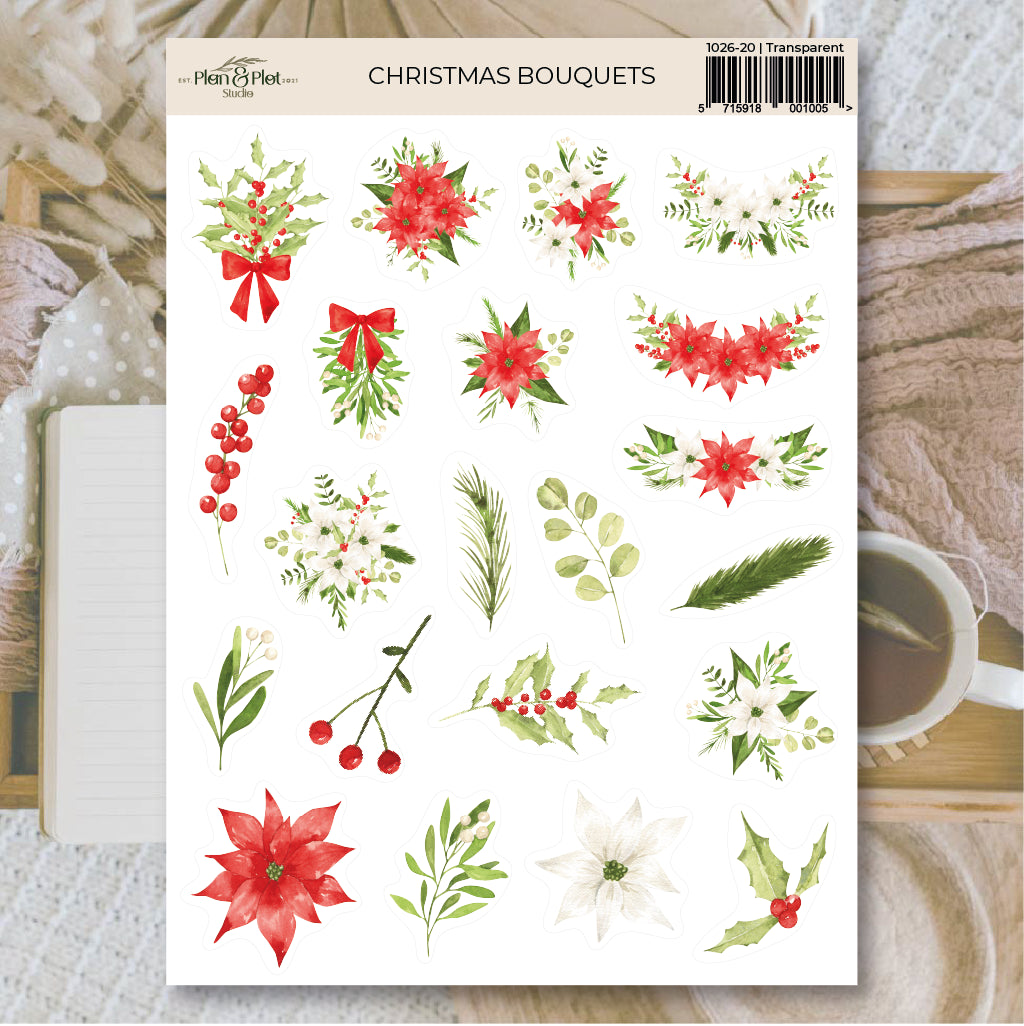 Christmas bouquets | Stickers