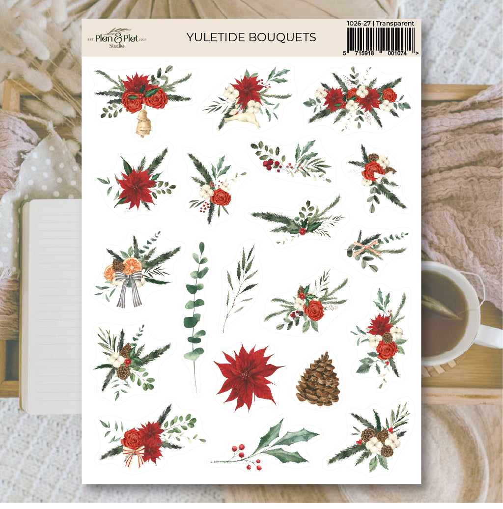 Yuletide bouquets | Stickers