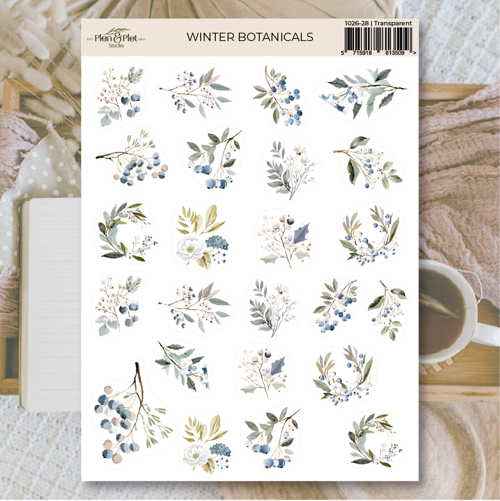 Winter botanicals | Stickers