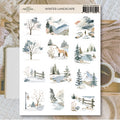 Winter landscape | Stickers