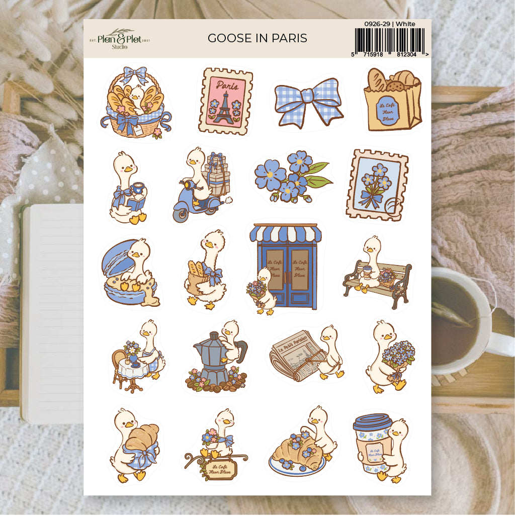 Goose in Paris  | Stickers