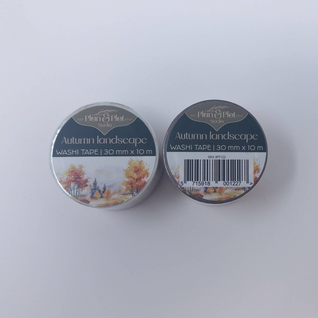 Autumn landscape | Washi tape