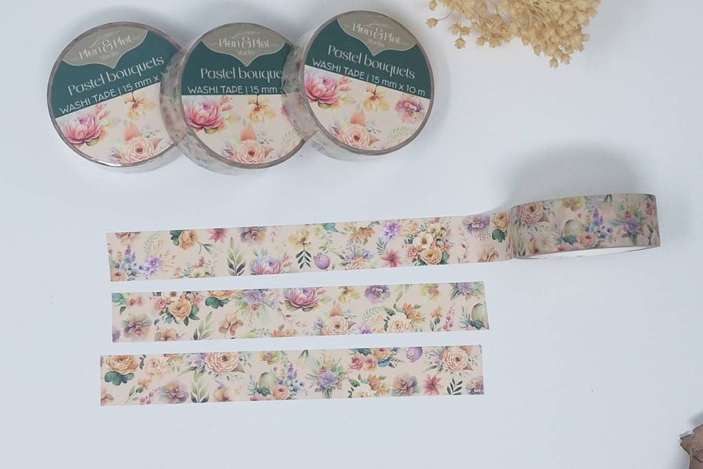 Pastel Bouquets | Washi tape