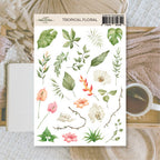Tropical floral | Stickers