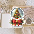Snowglobe | Die cut sticker