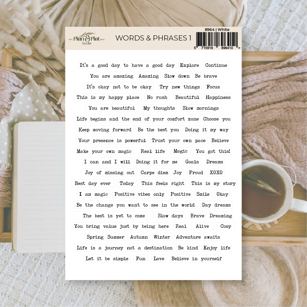 Words & phrases 1 | Stickers