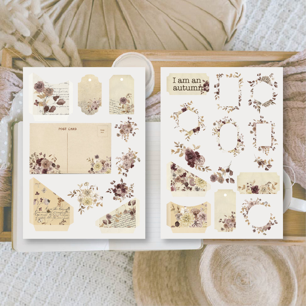 Cozy Autumn Junk Journal Book