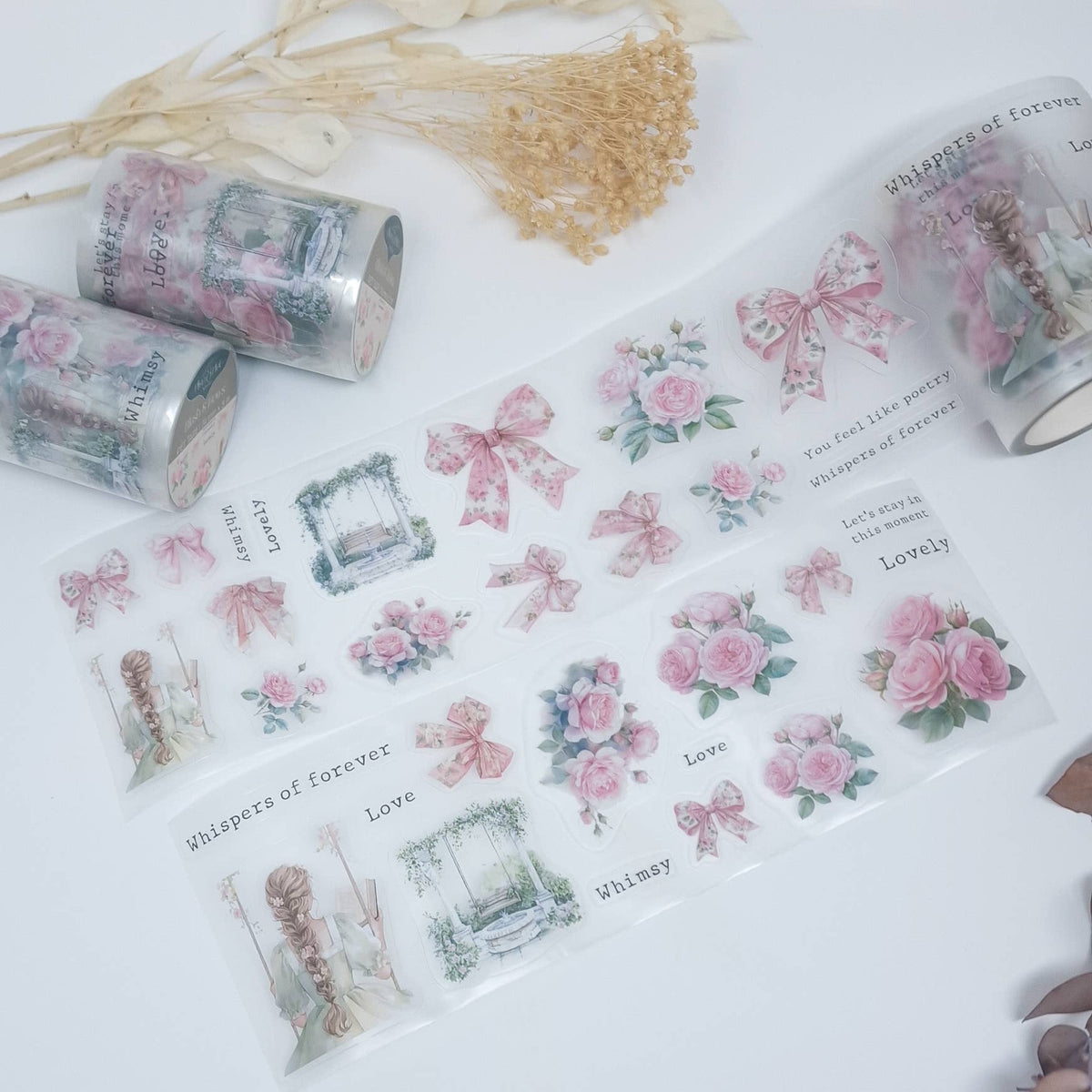 Blush & bows | PET tape