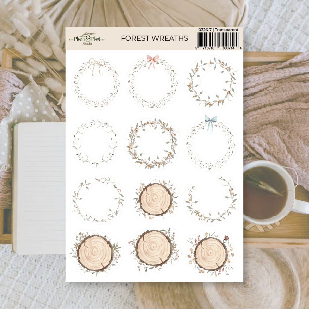 Forest wreaths | Stickers