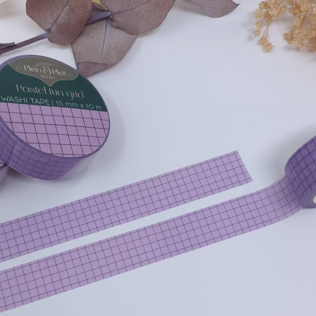 Pastel Fun Grid | Washi tape