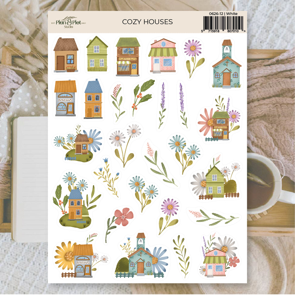 Cozy houses | Stickers