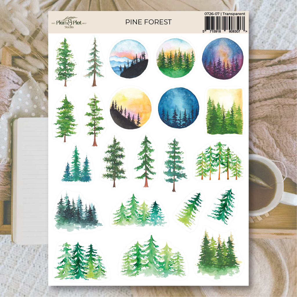 Pine forest | Stickers