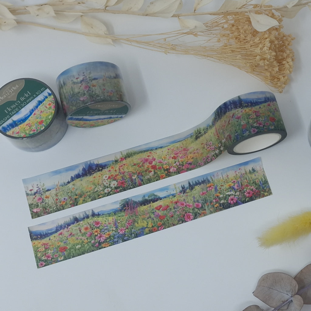 Flower field | Washi tape