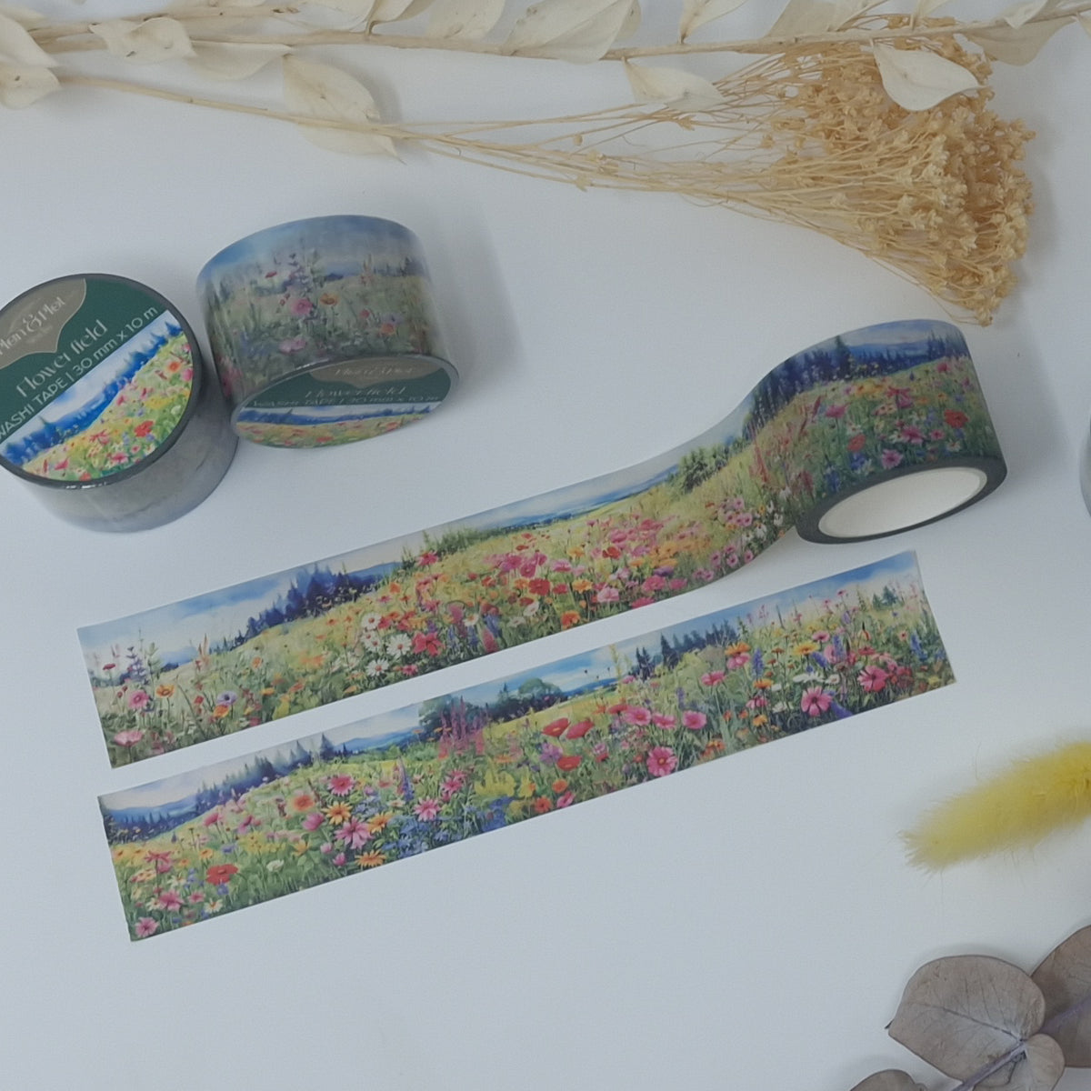 Flower field | Washi tape