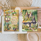 Earth witches Scrap paper | 7,4 x 10,5 cm | 3×8 designs