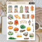 Autumn village | Stickers