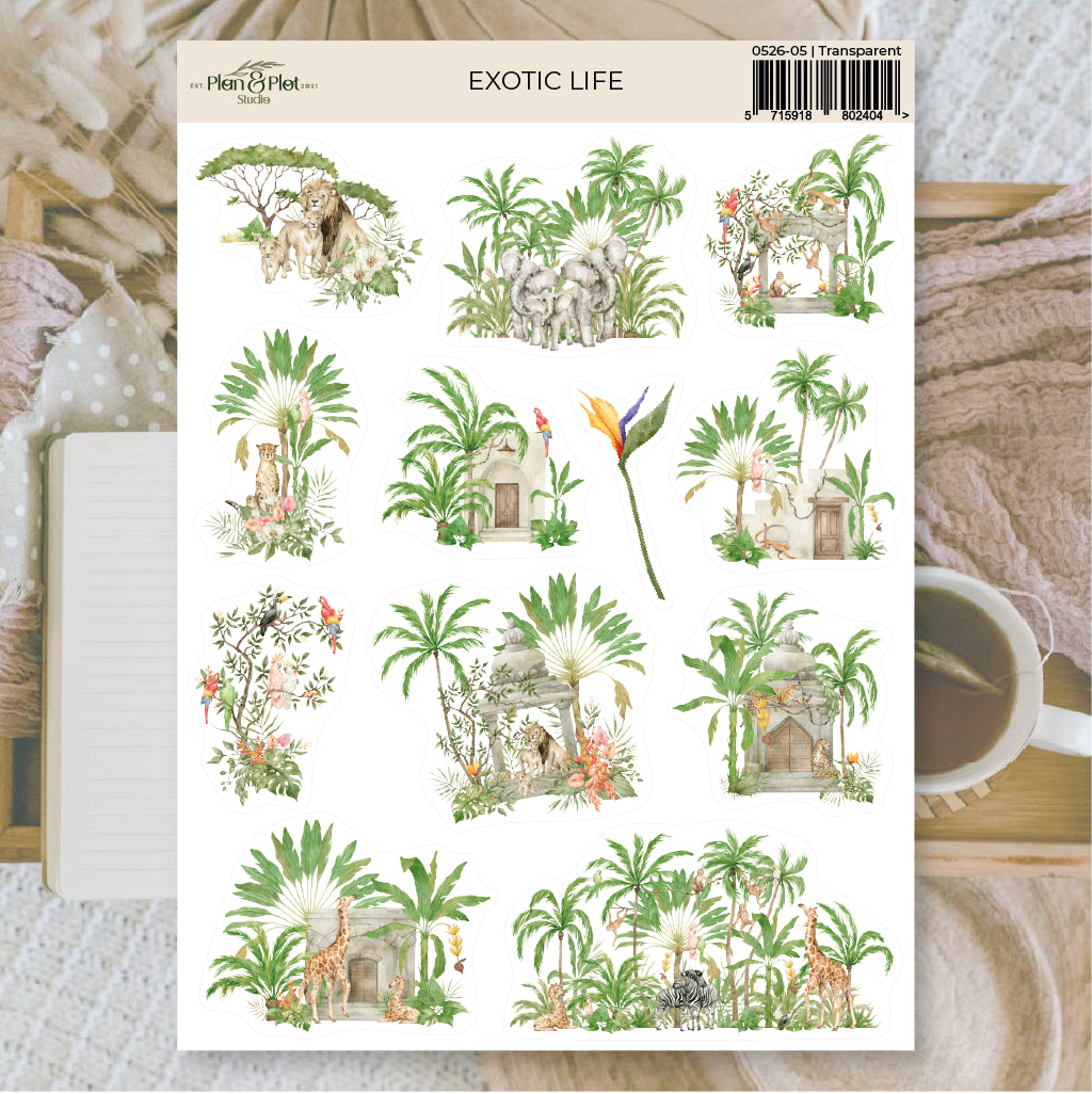 Exotic life | Stickers