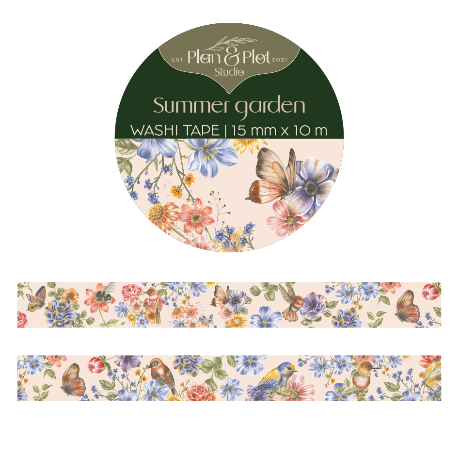 Summer Garden | Washi tape
