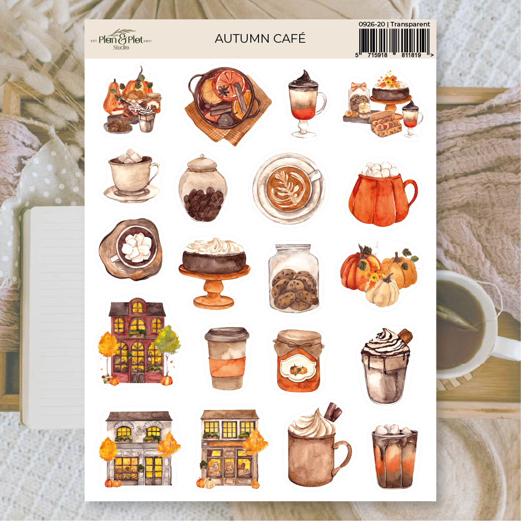 Autumn café  | Stickers