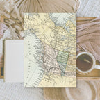 Old maps Scrap paper | 10,5 x 14,8 cm | 3×8 designs