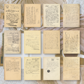 Letters | Ephemera paper | 10,5x14,8 cm | 3×8 designs
