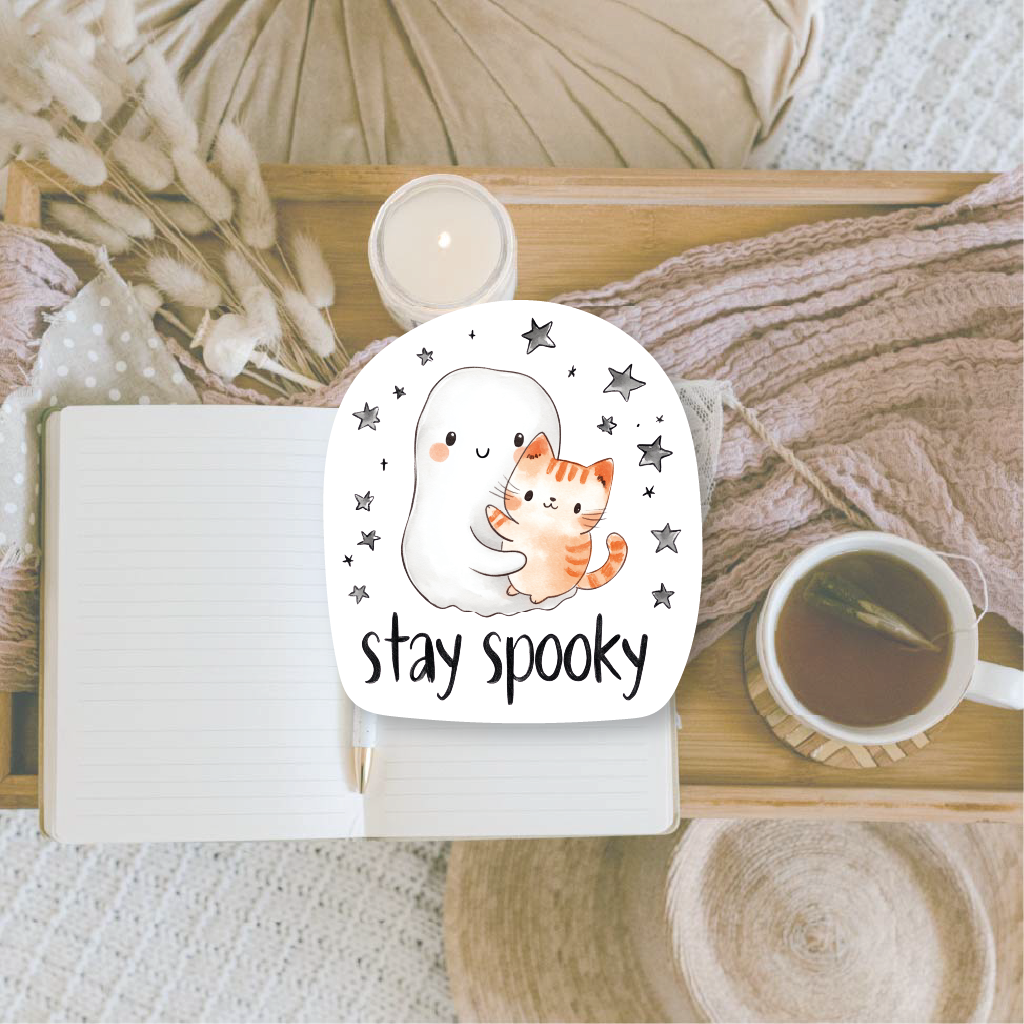 Stay spooky | Die cut sticker