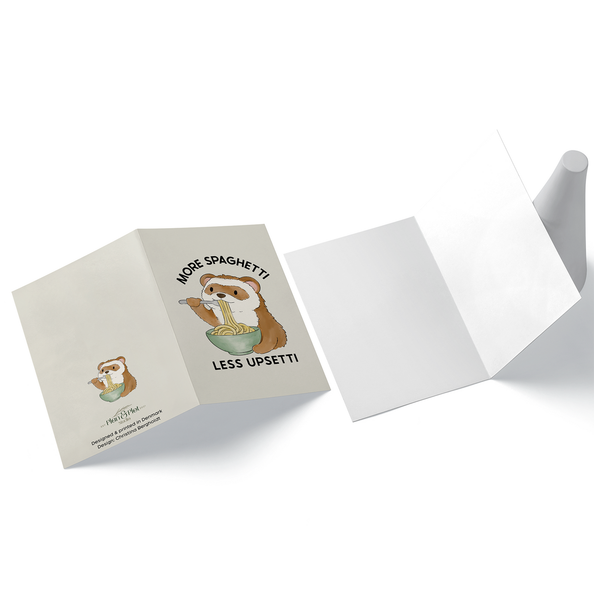 More spaghetti | A6 greeting card
