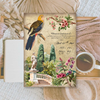 Antique garden Scrap paper | 10,5 x 14,8 cm | 3×8 designs