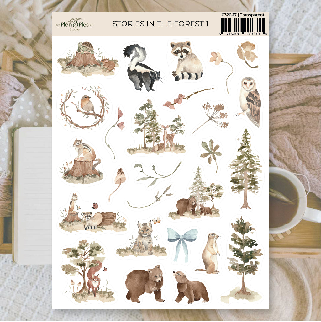 Stories in the forest 1 | Stickers
