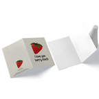 I love you berry much | A6 greeting card