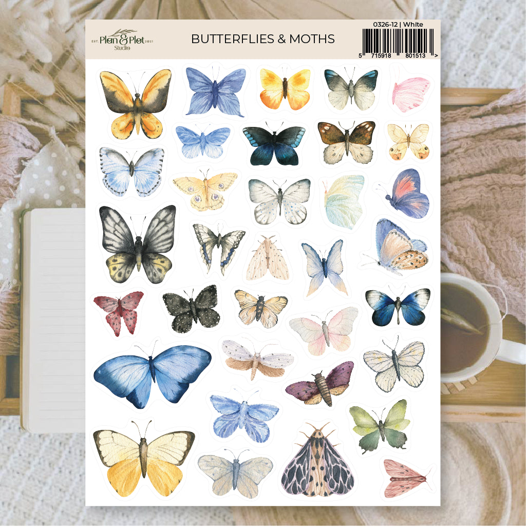 Butterflies & moths | Stickers