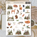Woodland cottage | Stickers