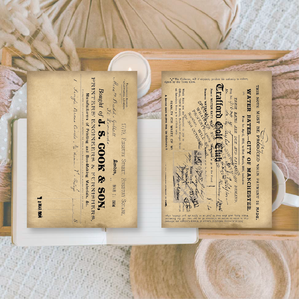 Written records ephemera paper | 7,4x10,5 cm | 3×8 designs