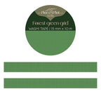 Forest Green Grid | Washi tape