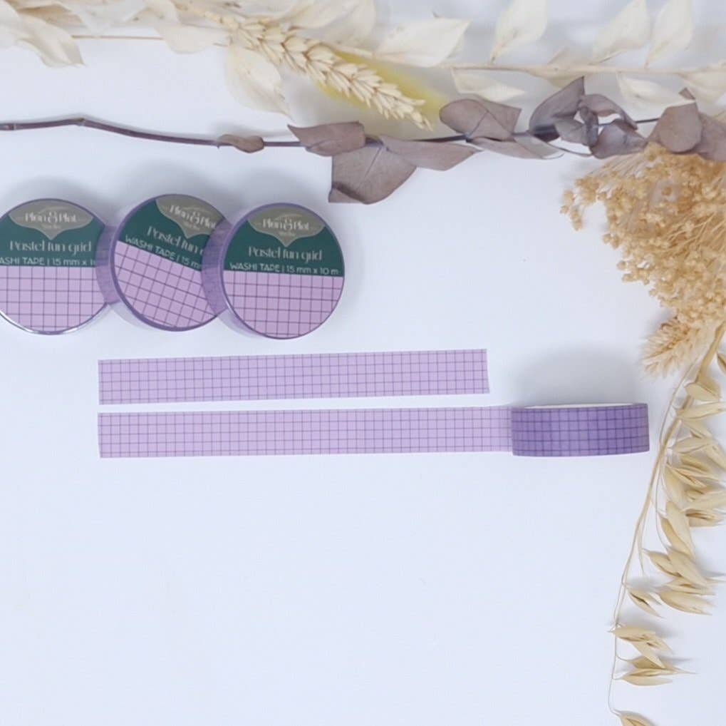 Pastel Fun Grid | Washi tape