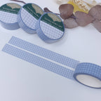 Snowy Winter Grid | Washi tape