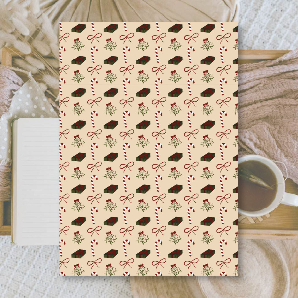 Christmas | Background paper for junk journal | 14,8x21 cm