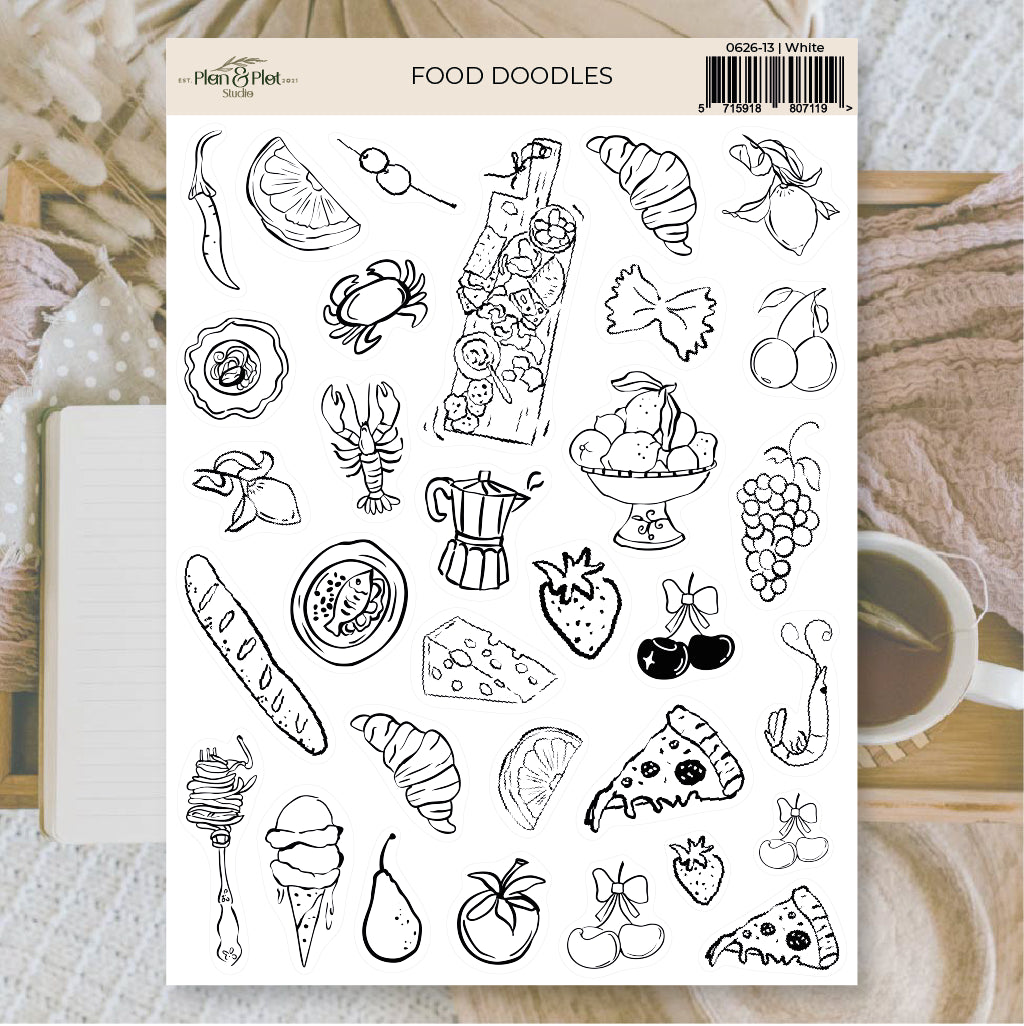 Food doodles | Stickers
