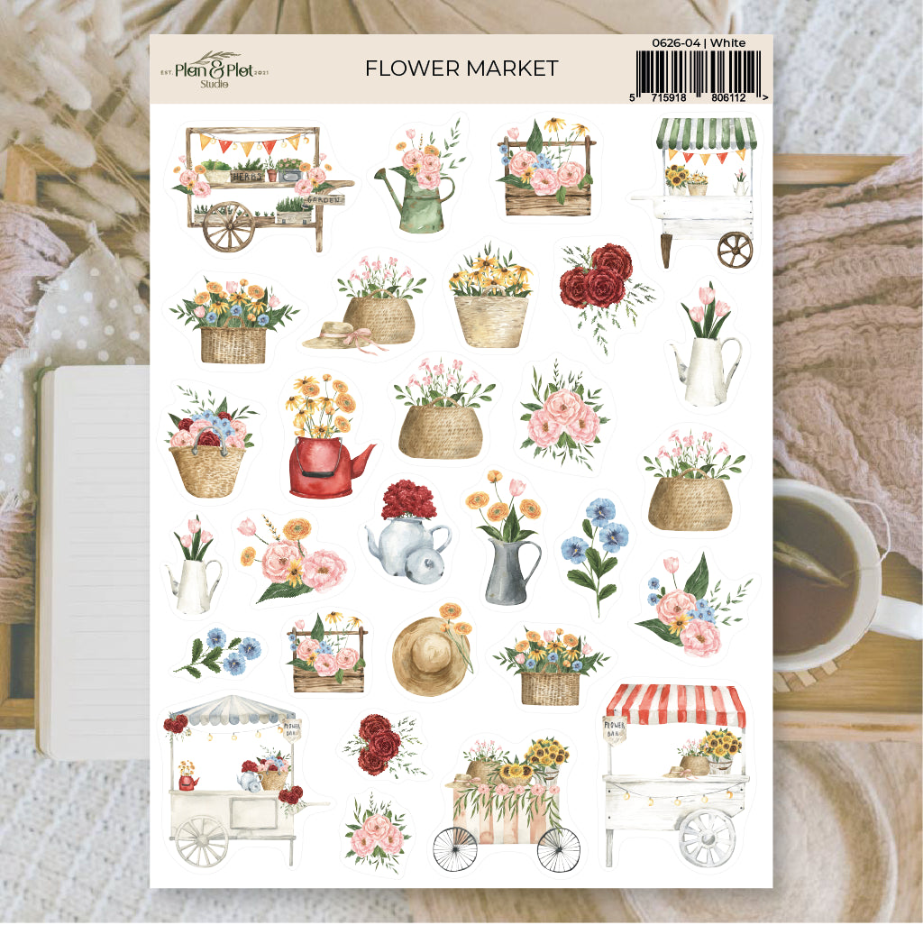 Flower market | Stickers