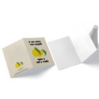 Lemons – gin | A6 greeting card
