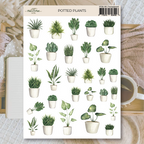 Potted plants | Stickers